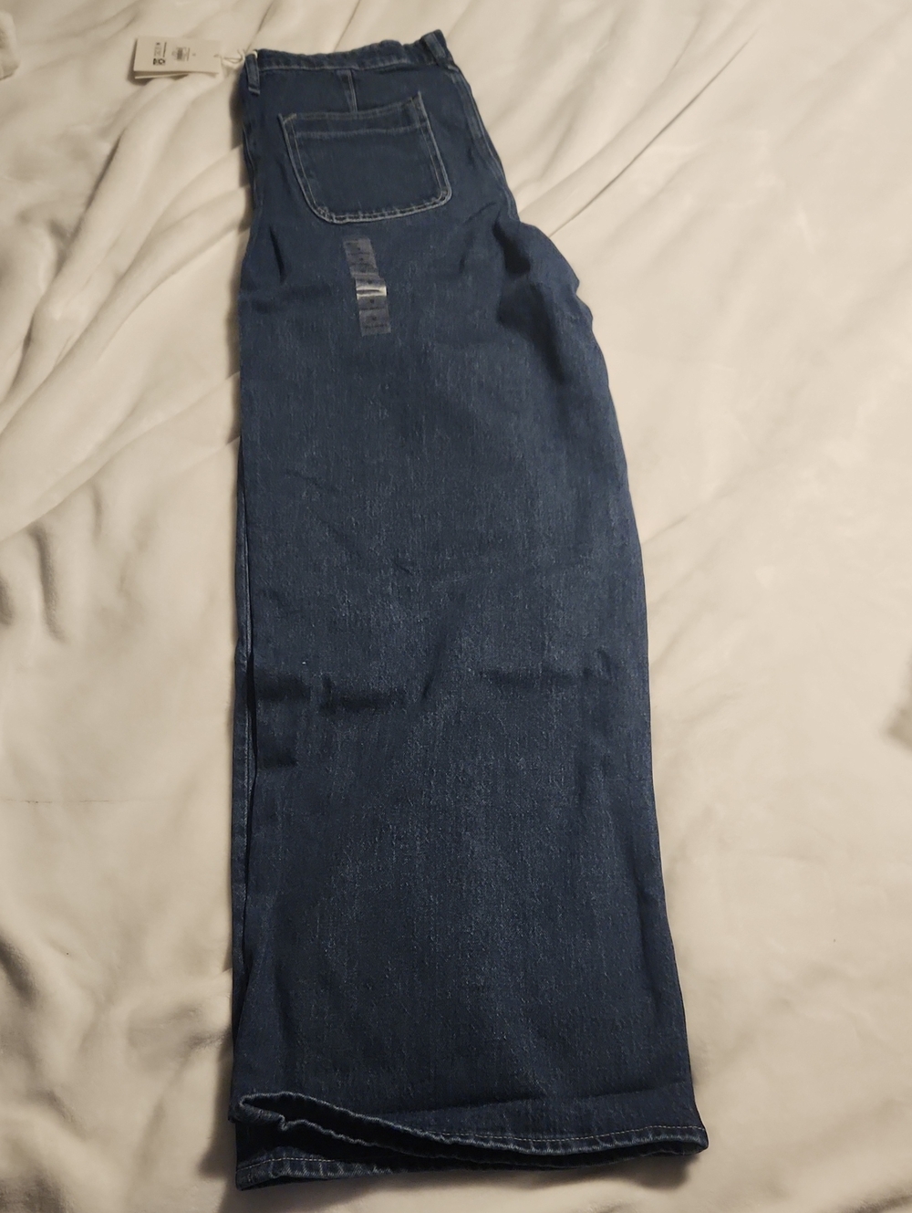 Free Assembly Straight Leg Jeans in Blue Waist 12 NWT